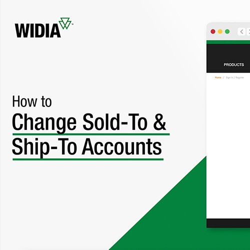 How to Change Sold-To & Ship-To Accounts